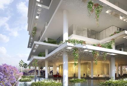 Beirut Terraces القرية العامودية ذات الحدائق المعلّقة